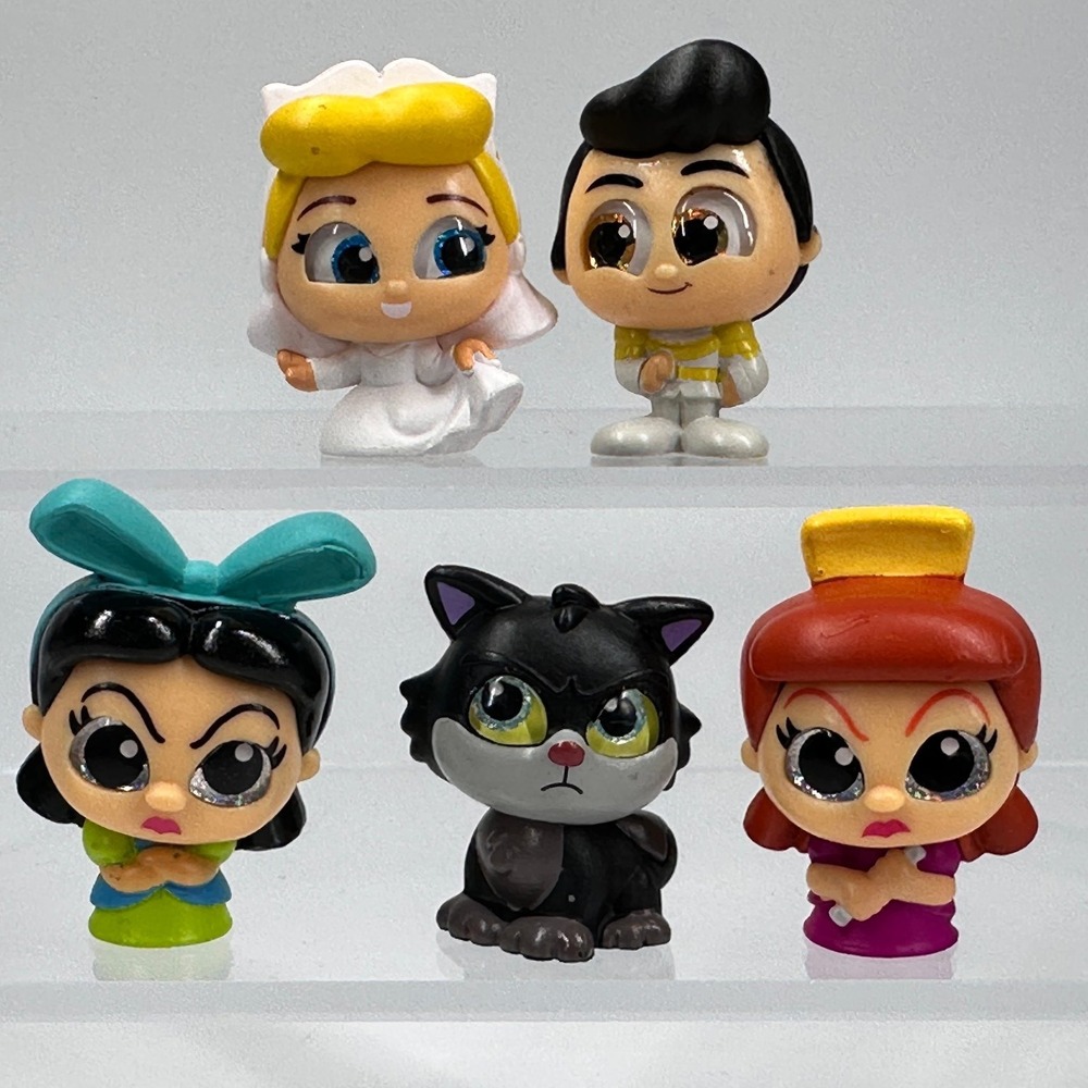 Disney Doorables CINDERELLA Prince Charming‎ Drizella Anastasia Lucifer Series 5